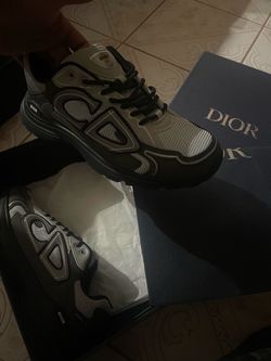 Dior B30 Sneakers Gray Black