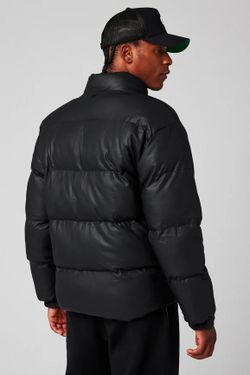 Fabletics Vegan Leather Essential Puffer