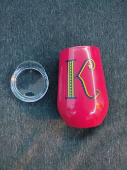12oz Stainless Steel Stemless "K" Tumbler