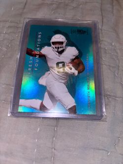 Kenneth Walker III pre rookie numbered card skybox