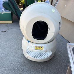 Litter Robot.  automatic cat litter box