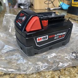 Milwaukee M18 5.0Ah Battery 