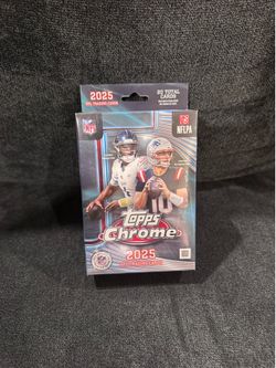 2025 Topps Chrome Football Hanger Box (Factory Sealed)
