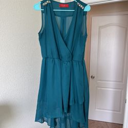 Teal Dress