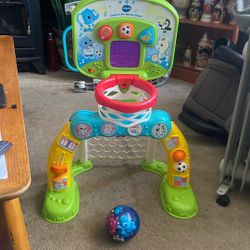 Basketball Hoop w/ Ball  Price 7$. Pick Up.  E.  72. and Grand View. E.  Tacoma 