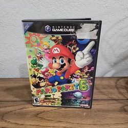 Mario Party 6 (GameCube, 2004 ""No Manual"" TESTED READ!!!