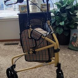 3-wheel Rollator Walker