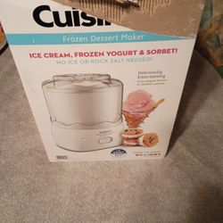 Brand New, Cuisinart Ice Cream Maker 