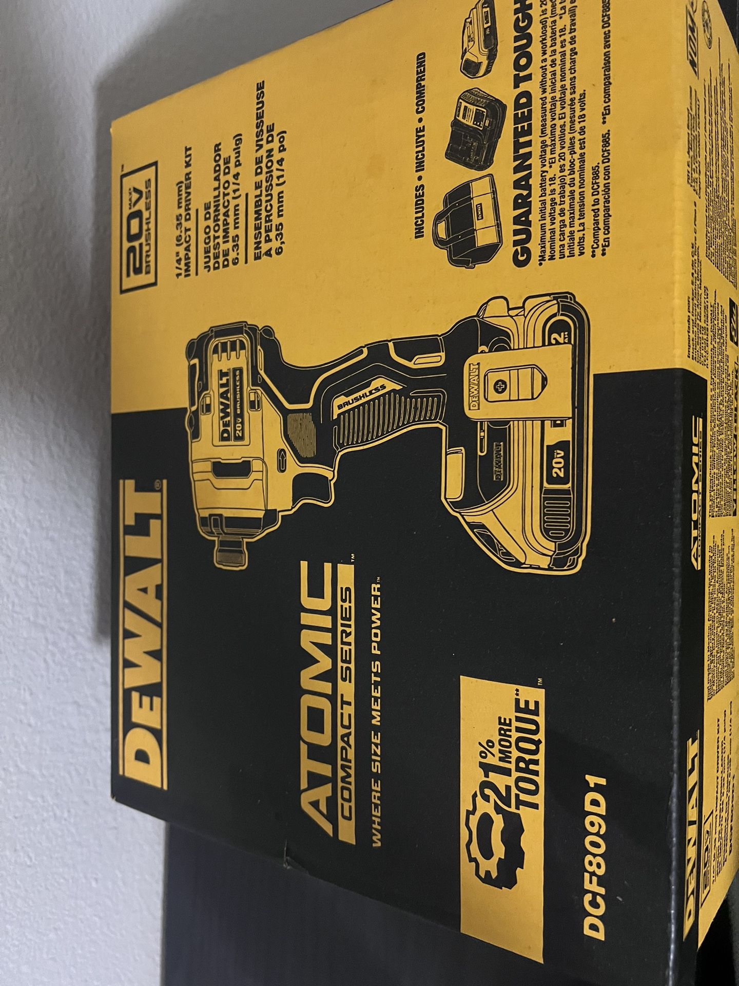 DeWalt Impact With Bag, Battery, Charger 