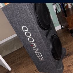 2 12inch Subwoofers And 2500 Watt Quantum Audio Amp