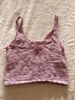 Purple Crop Top