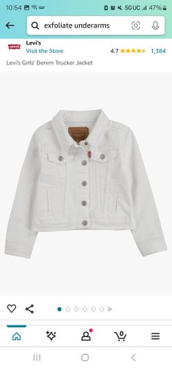 Dikies Girls White Jacket Medium 