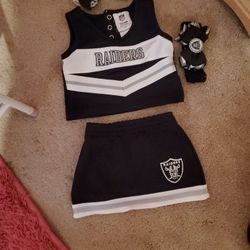Raiders  Cheerleading outfit