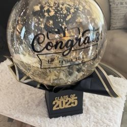 Elegant Graduation Bobo Balloon  Gifts 