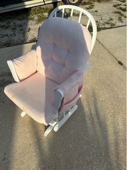 Pink Rocking Chair