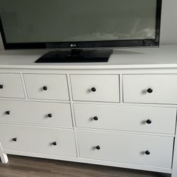 white dresser - gently used