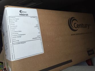 Century pool motor 1hp