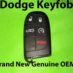 Dodge Keyfob w Remote Start Challenger Charger Genuine Key Fob New