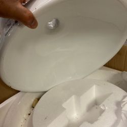 Cerámica Round Sink White 