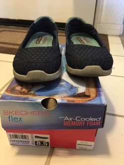 Sketchers Navy Ballet Flats