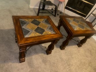 Tuscan Top End Tables