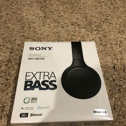 Sony wireless headphones WH-XB700