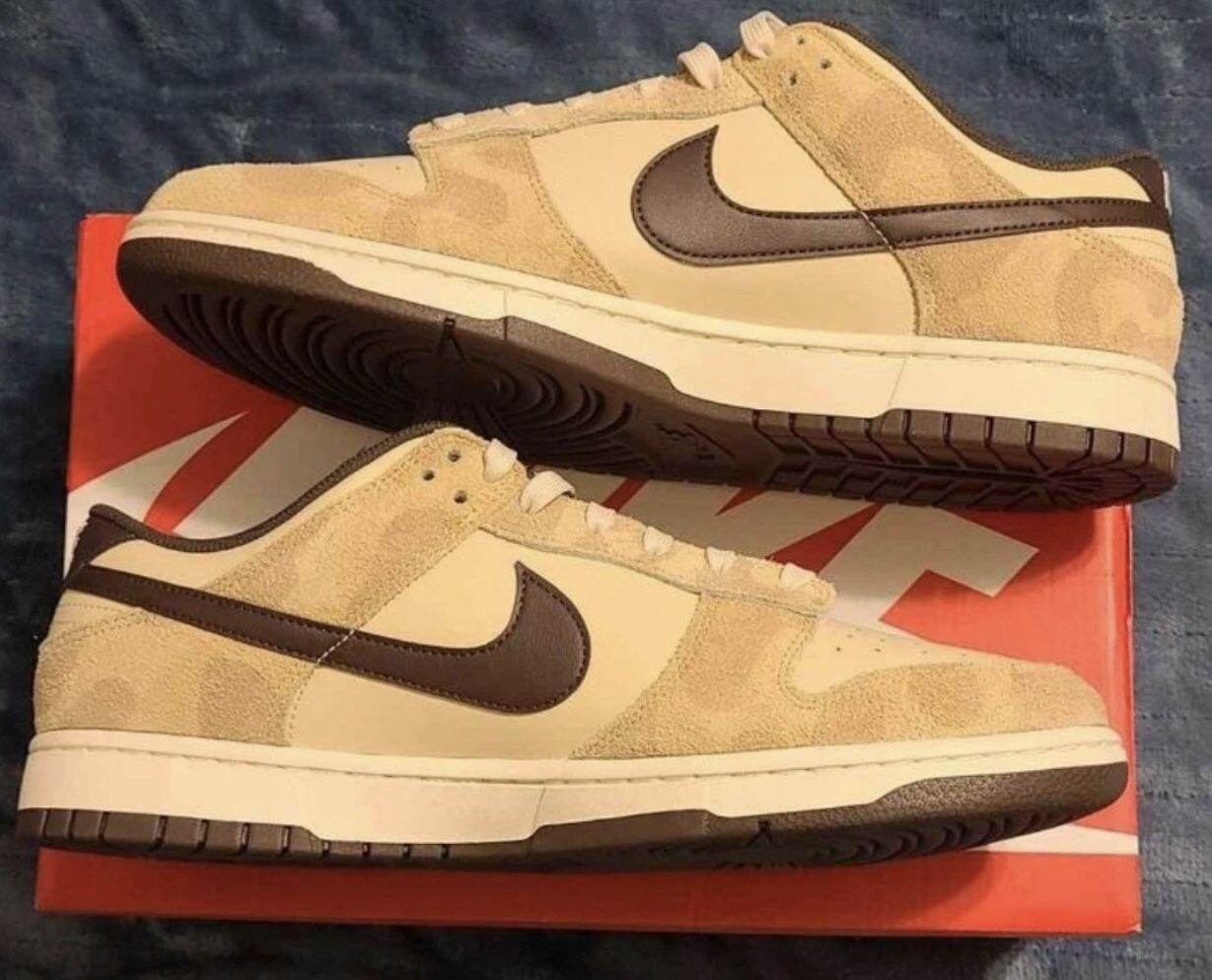 Size 13 Nike Dunk Low Animal Pack Giraffe/Cheetah