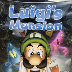 Luigi's Mansion (Nintendo GameCube, 2001) W/ Case No Manual Tested Works Look!
