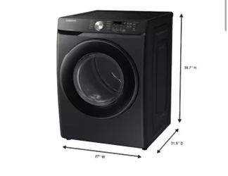 NEW in box- Samsung Black electric dryer, vented, stackable