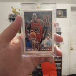 Topps Gold Michael Jordan Card