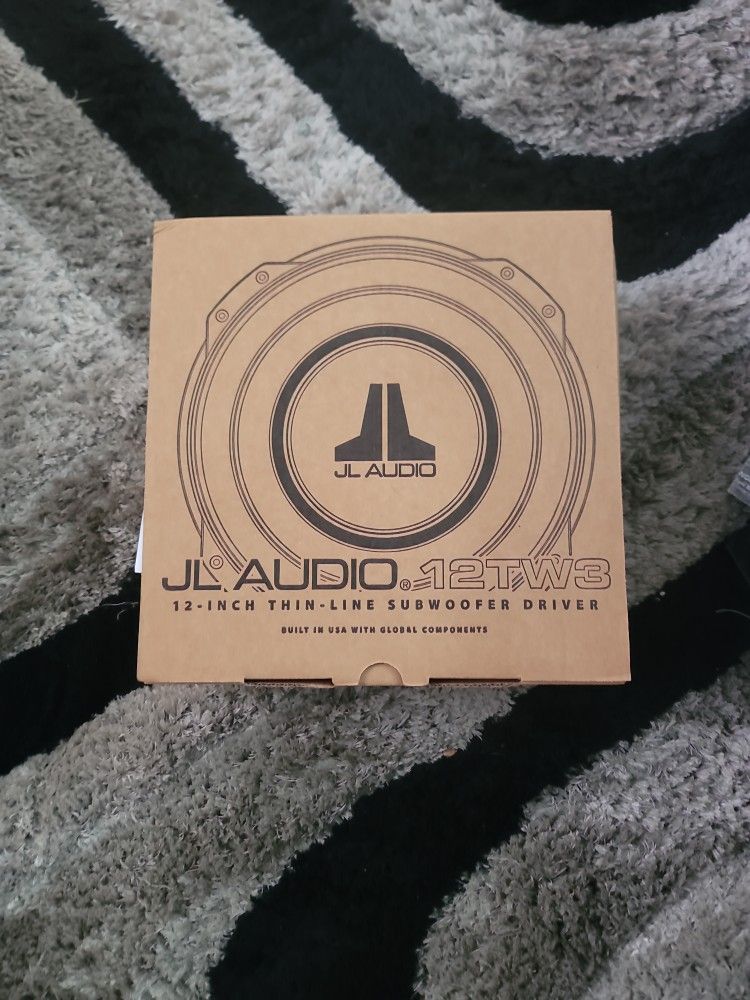 JL 12tw3 4ohm