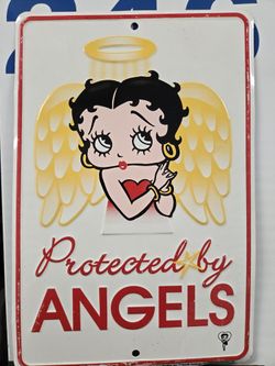 Betty Boop Metal Sign