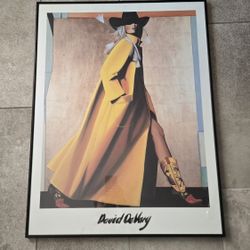 David Devary Follow Me Framed Art Print 25x33" Southwestern Fashion