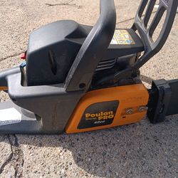 Gasoline chain saw