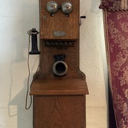 Antique 1890's Wall Telephone