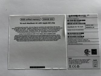 MacBook Air M2 – 256GB SSD, 8GB RAM – Like New