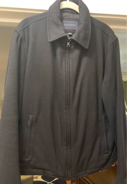 Banana Republic Men’s Black Medium Wool Blend Jacket - Very Good Condition