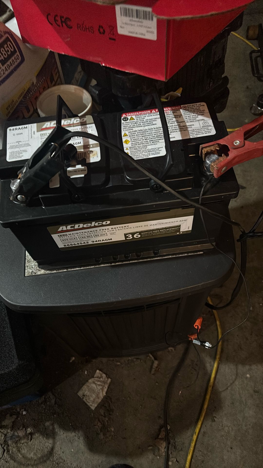 850 Cca Acdelco Battery Made In 4/29/2024