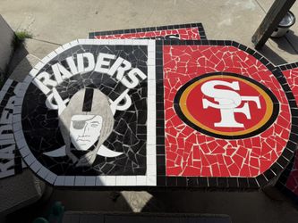 Patio Set - Personalized Raiders/Niners