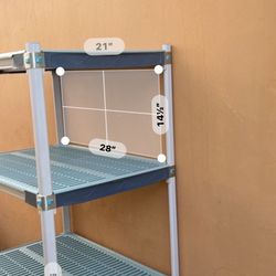 Metro Storage Shelving (4 Shelf -24” Deep)  W X D X H 36 X 24 X 63 