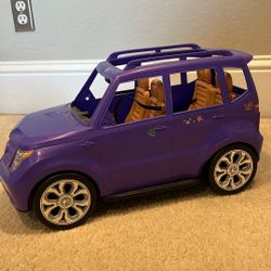Barbie Doll Mattel Purple SUV Vehicle Car