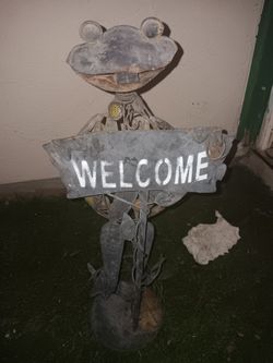Frog Decor For Outside Garden