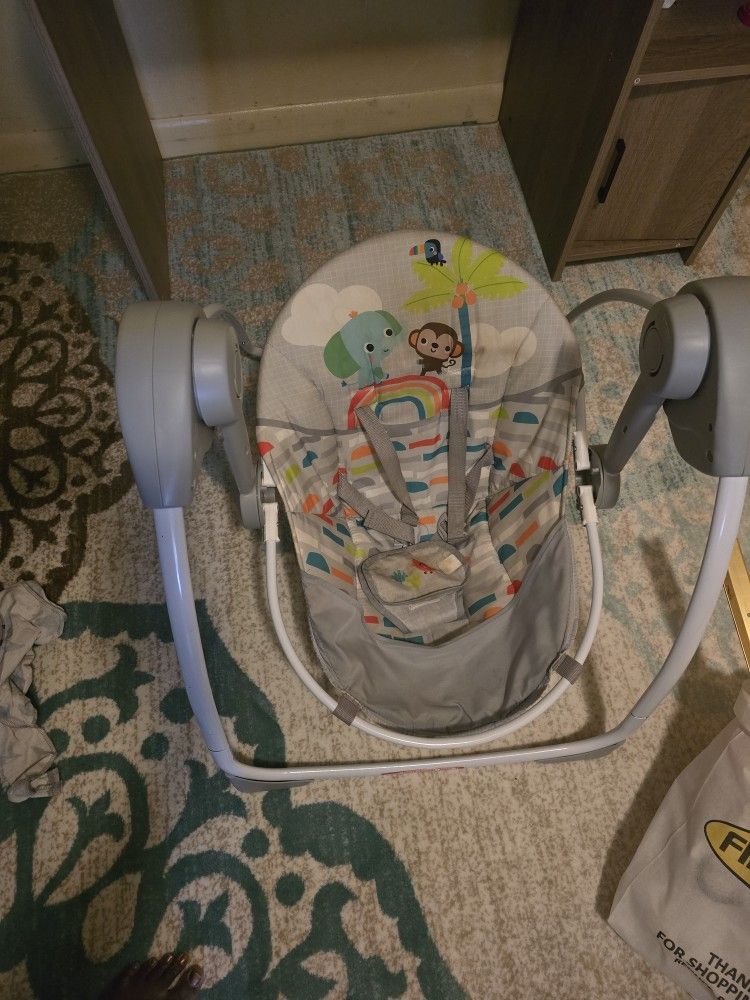 Baby Swing with Music, Unisex, Newborn +