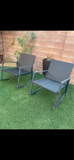 Two rocking chairs