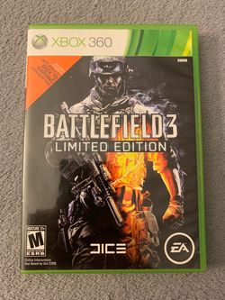 Battlefield 3 Limited Edition Xbox 360 Video Game EA Dice Frostbite 2 Xbox Live