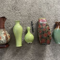 Five Vases