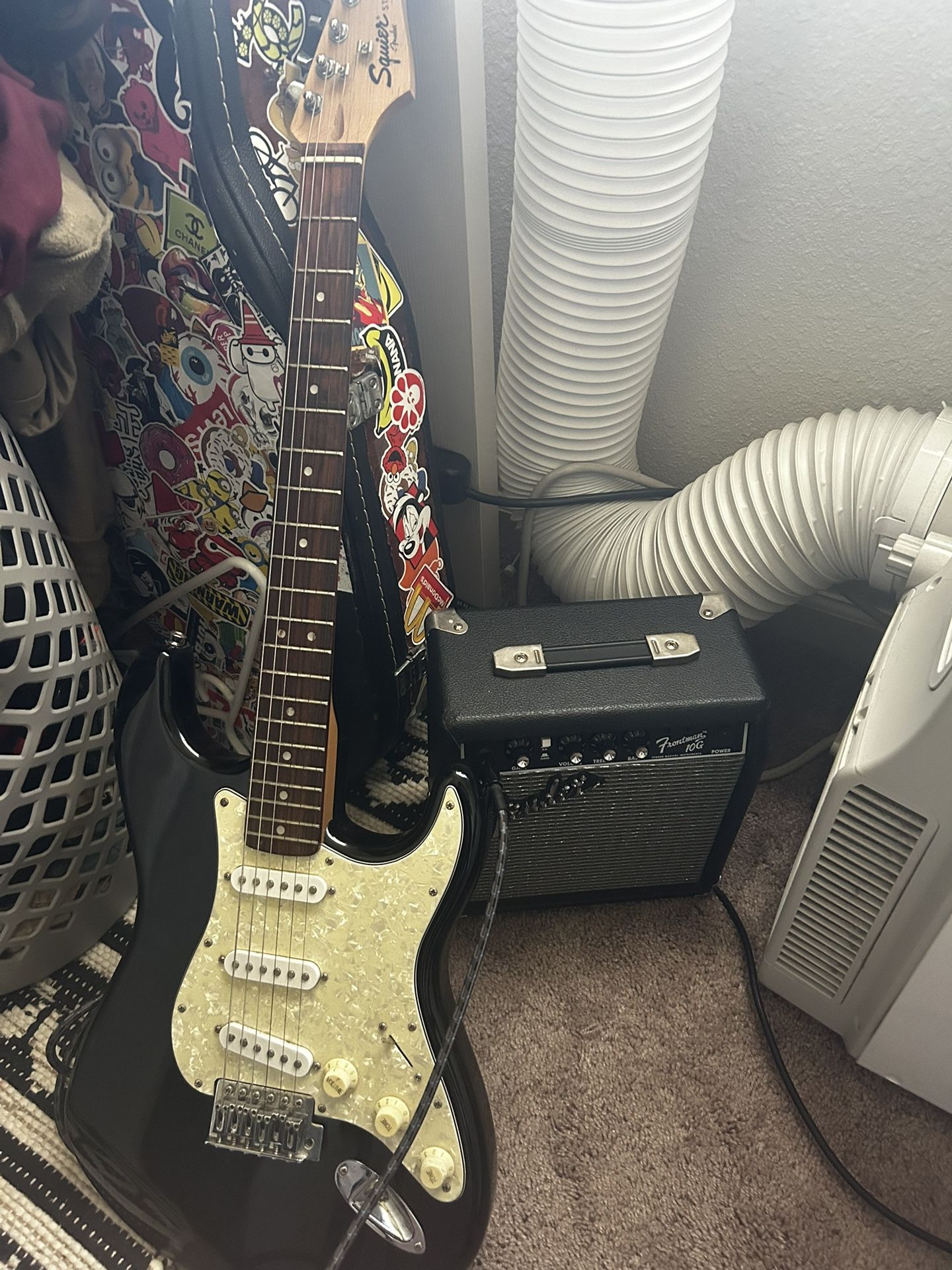 Fender Strat And Amp