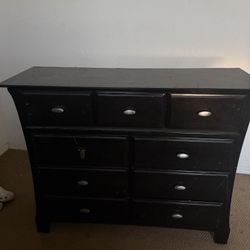 Nydia Dresser, Heavy Wood Great Piece!