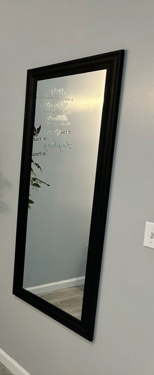 Add style and space to your room with our Long Wall Mirror – now just $75!