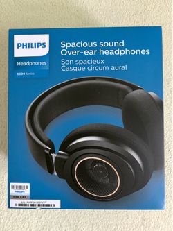 Philips SHP9600 Open-Back, Over-Ear Headphones (like new)